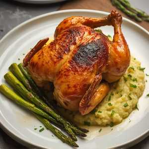 1/2 Roasted Chicken