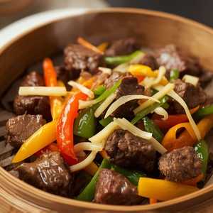 Beef Tripe With Ginger Onion 七彩牛百叶