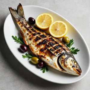 Grilled Whole Branzino