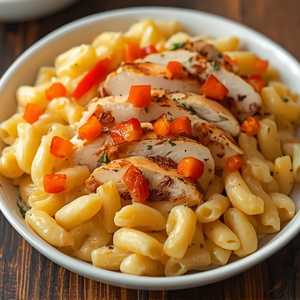 TWISTED MAC, CHICKEN & CHEESE