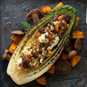 Seared Arrowhead Cabbage