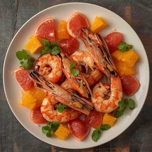 Tiger Prawns Salad