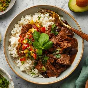 Peruvian Braised Beef