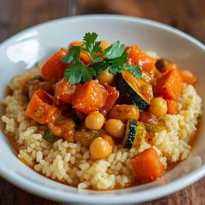 VEGETARIAN COUSCOUS