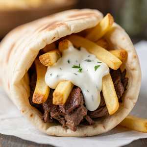 Beef Gyro Sandwich