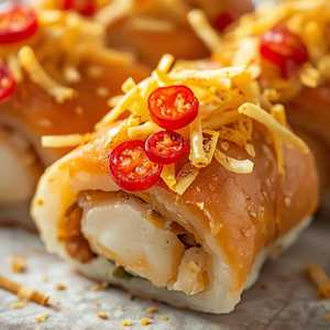 Hamachi Chili Garlic Roll