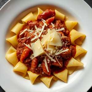 Pappardelle Al Ragu Di Vitello