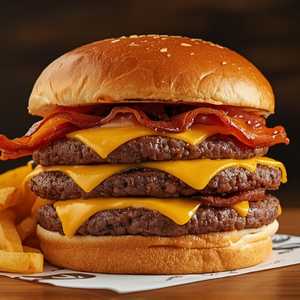 House Of Mac Burger Meal