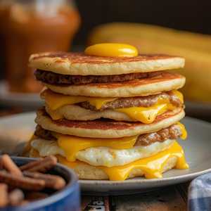 Sausage, Egg & Cheese McGriddles®