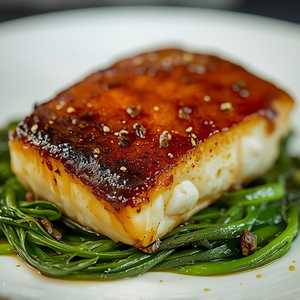 Miso Glazed Chilean Sea Bass*