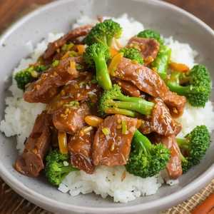 Stir Fried Beef & Broccoli