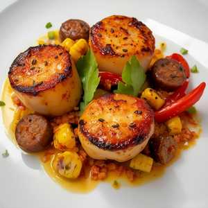 Seared NJ Scallops
