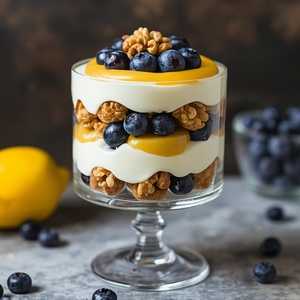 Blueberry & Buttermilk Cake Trifle