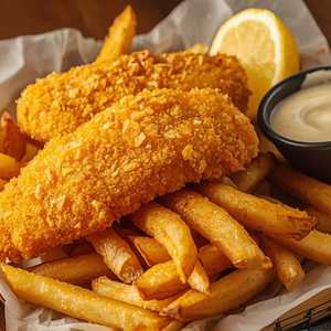 Alaskan Halibut & Chips