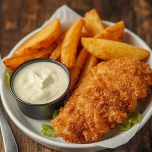 Cod, Salt & Vinegar Crusted