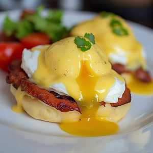 Poached Eggs Benedict