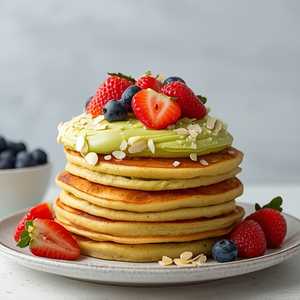 1776 Matcha Almond Stack