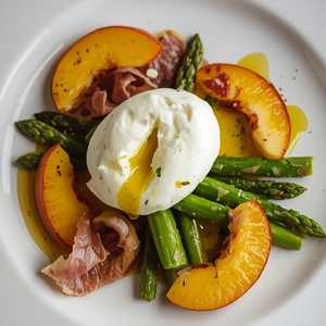 Burrata, Asparagus & Speck Plate
