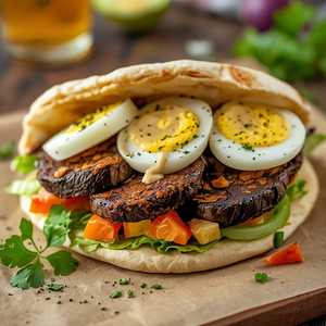 Sabich Sandwich