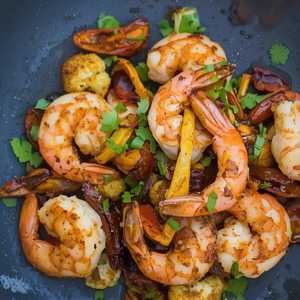 Crispy Dry Wok Sichuan Shrimp