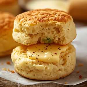 Fresh Baked Cheddar-Chive Biscuit