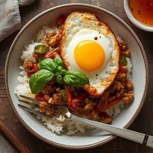 Pad Krapow Pork