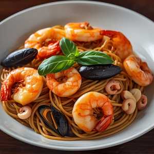 thai seafood noodles