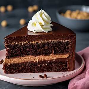 Chocolate Hazelnut Mousse Cake