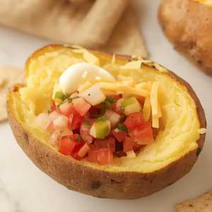 Baked Spud With Fixins