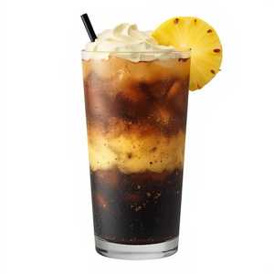 Pineapple Upside Down Dirty Soda