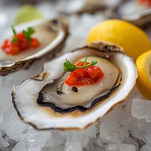 Oysters On The Half Shell