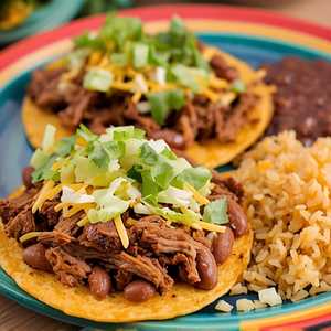 No. 8 Two Tostadas