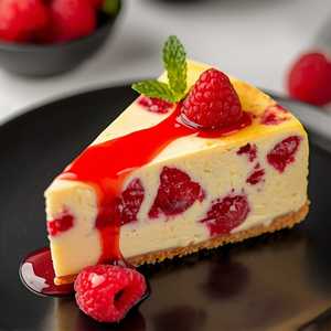 Lemon Raspberry Cheesecake