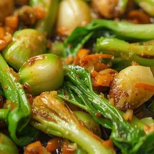 Stir-Fried Baby Bok Choy