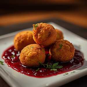Pepper & Cheese Croquette