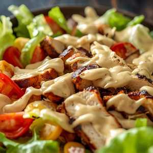 Vegan Plant Based Chik'n & Ranch Salad