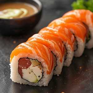 Gluten-Free Salmon Roll
