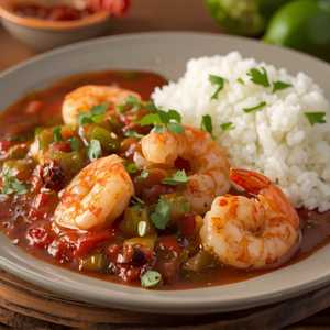 Shrimp Enchilado (Camarones Enchilados)