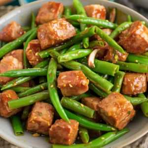Filet Mignon and Green Beans