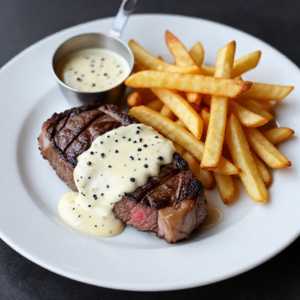 Angus NY Strip Steak Frites