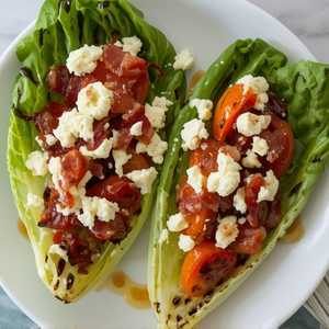 Grilled Romaine