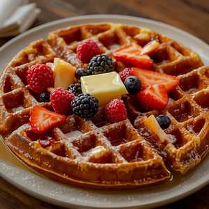 Malted Belgian Waffle
