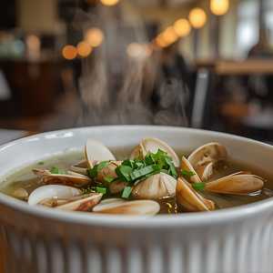 Steamed Manila Clams