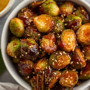 Sweet + Sour Brussels Sprouts
