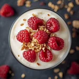 Agave Chia Coconut Custard