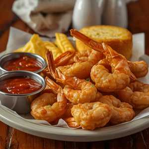 1/4 Pound Shrimp Dinner