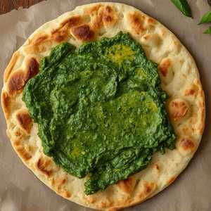 Gluten-Free Pesto Naan
