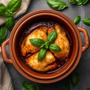 Three-Cup Chicken Casserole