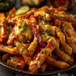 Spicy Cheese Fries (Large)