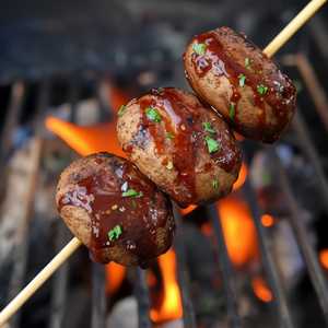 Mushroom Satay
